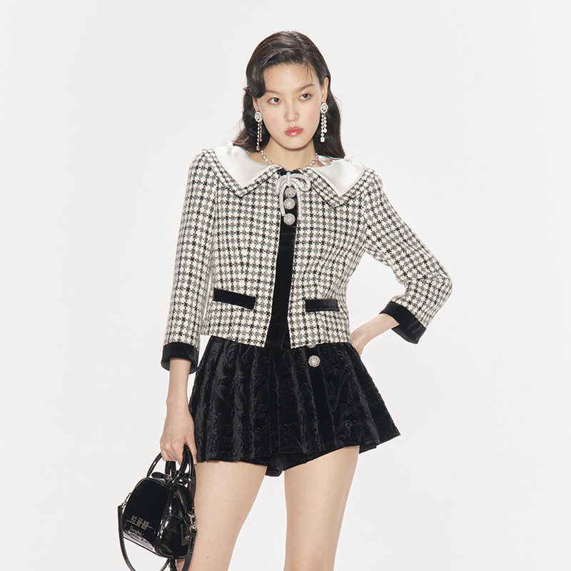 LEFAME复古摩登短款短外套