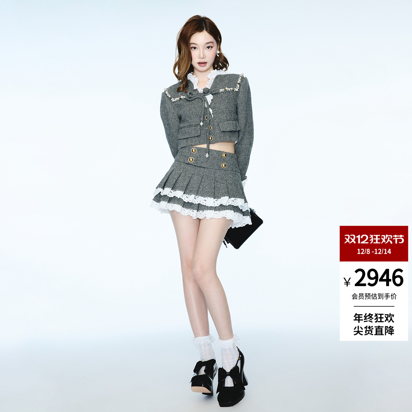 LEFAME洛可可短款短外套