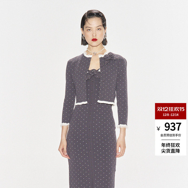 LEFAME粘纤开衫针织开衫