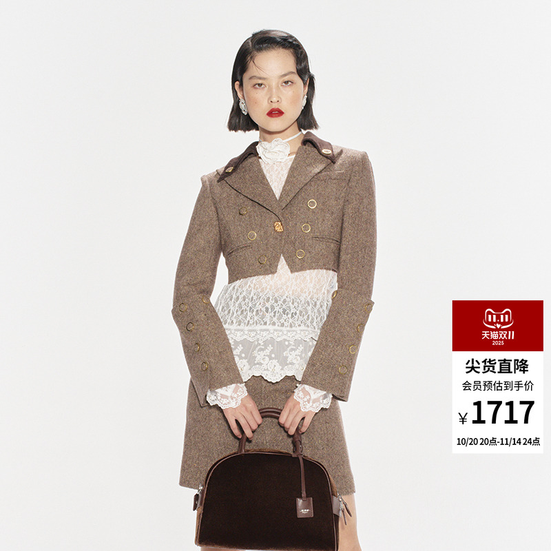 LEFAME通勤百搭截短短外套