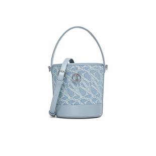 TATA他她法式斜挎水桶包女包包气质通勤手提包2025春新款X3405AX5