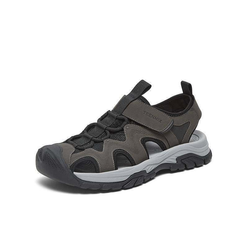 天美意2024夏新款商场同款溯溪鞋户外休闲百搭男凉鞋3QT01BL4,流行男鞋,休闲凉鞋,淘宝优惠券,粉丝福利购,淘宝优惠卷