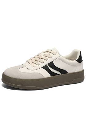 森达德训鞋男款2025春季新款商场同款双鱼系列休闲板鞋K4P03AM5