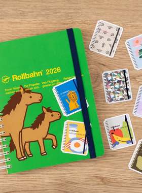 予定~日本Rollbahn 2026小马封面笔记本 月历L 2025.10~2026.12