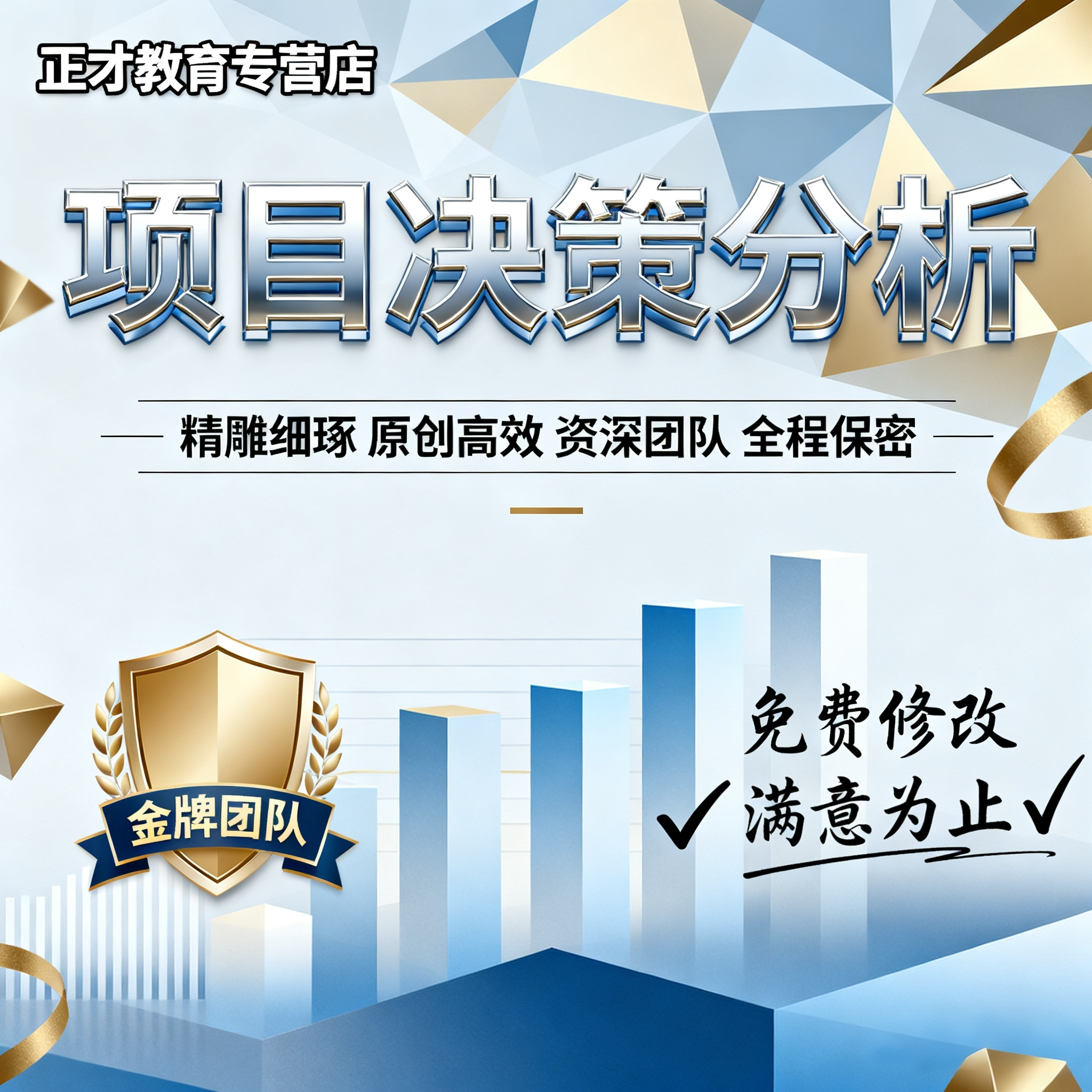 代写代写项目决策分析报告企业投资规划可行性研究风险评估方案定