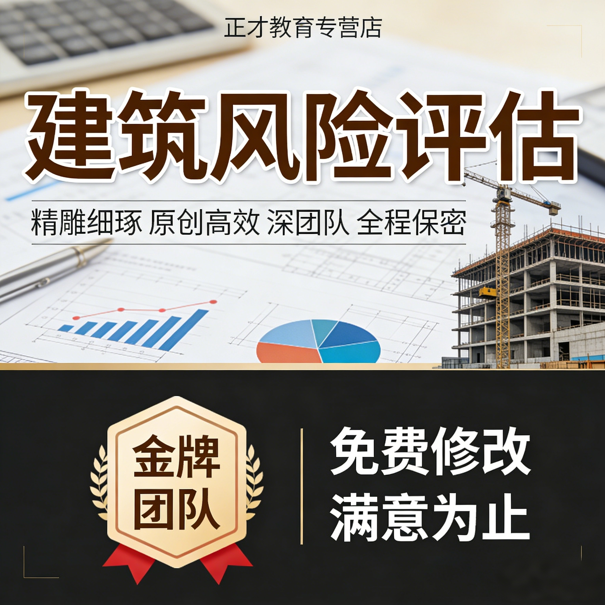 代写建筑项目安全风险评估报告工程安全风险分级管控方案报告定制 - 实物图