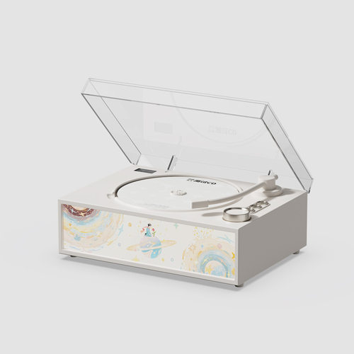 弥漫复古CD机蓝牙音箱桌面灯光画CD播放器家用随身听礼物音响送礼