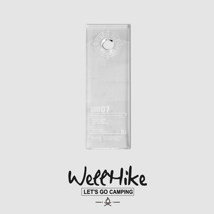 界者户外露营IGT桌半单元透明亚克力多功能桌板适配GZ灯发光桌板