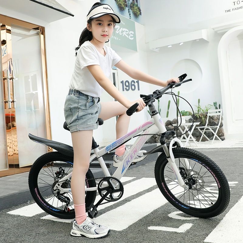 女童自行车6到12岁男女孩单车中大童小学生8-10-15岁变速减震山地