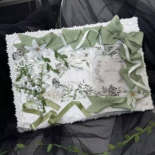 痛包diy材料绿色系全套薄荷绿拍谷美道具扎痛春上新扎板成品扎包