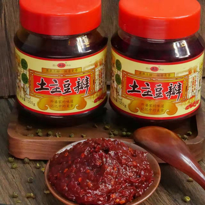 土主红油豆瓣酱家用非遗川味调料