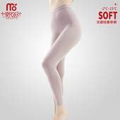 女士修身 打底裤 冬季 莫代尔80S秋裤 衬裤 无痕保暖裤 内穿线裤 女薄款
