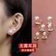 淡水珍珠耳夹女无耳洞高级感蚊香盘夏2022年新款 潮耳钉耳环耳饰
