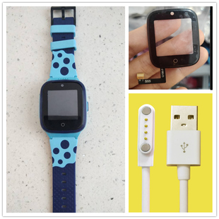 适用Q198 A清华同方T26酷比亚K26手表触摸外屏表带充电器S55