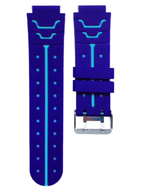 652728儿童电话手表电池充电器数据线艾蔻D50维修触摸屏表带蓝色