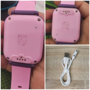 适用飞利浦Q1 智能手表充电器配件专用线 W2215手表充电线磁吸式