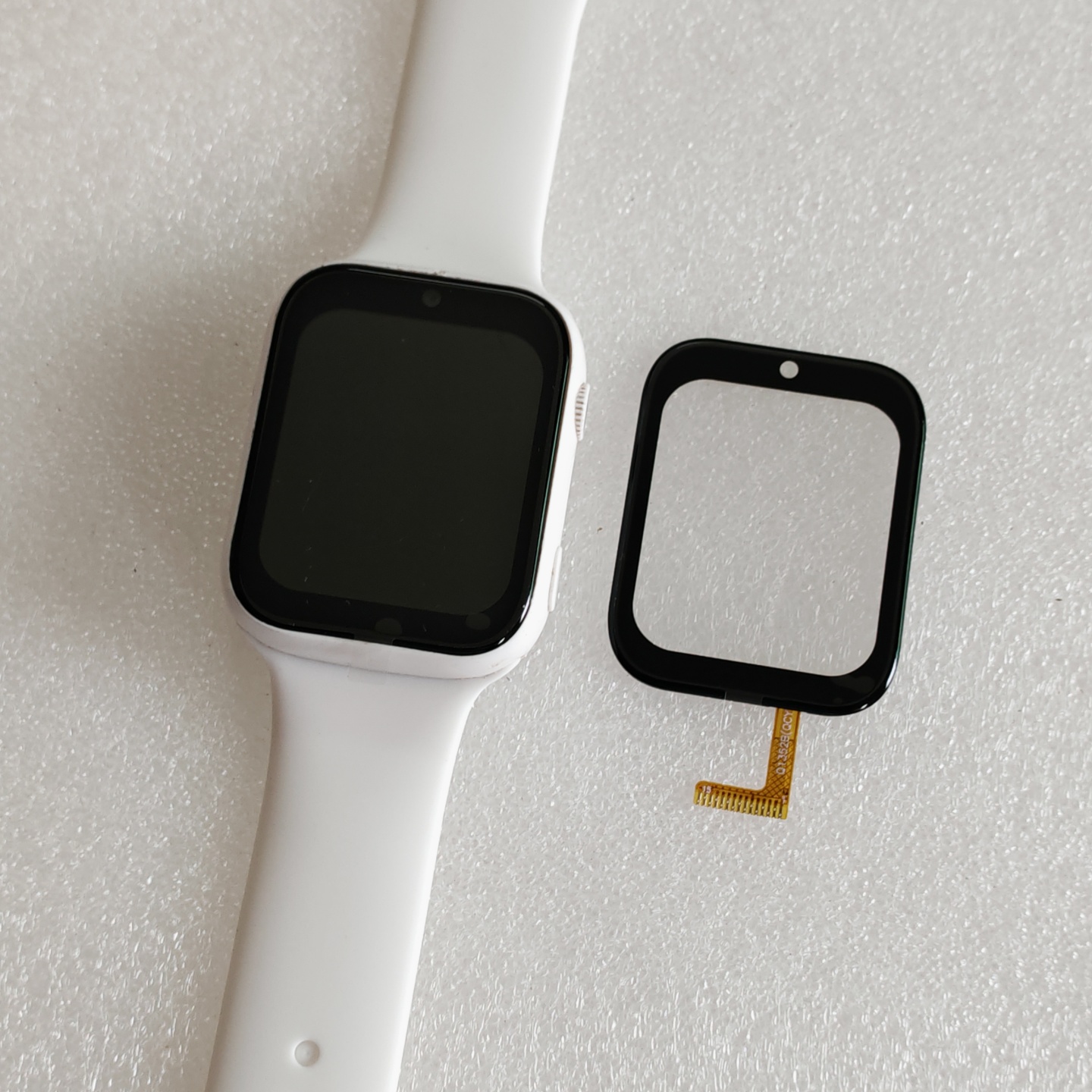 Q1352B（QCY)电话手表屏幕外屏更换手表触摸外屏表带JMK-F6金麦客