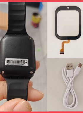 Q1615A(QCY) 电话手表触摸屏外屏适用Y65W微卫士手表外屏幕玻璃屏