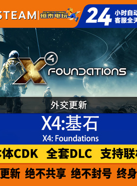 Steam国区本体/ X4:基石 X4: Foundations/全套DLC解锁/本体入库