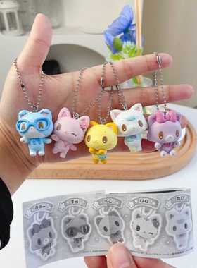日本sanrio TOMY T-ARTS 三丽鸥 甜萝猫 库洛米 玉桂狗扭蛋钥匙扣