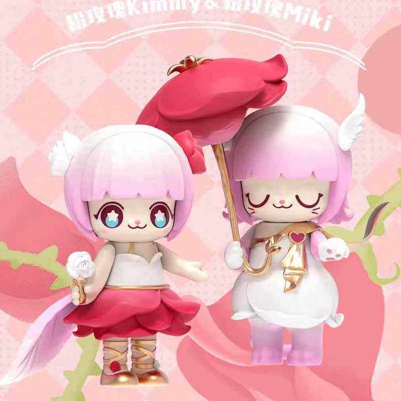 花语系列盲盒女生摆件52toys