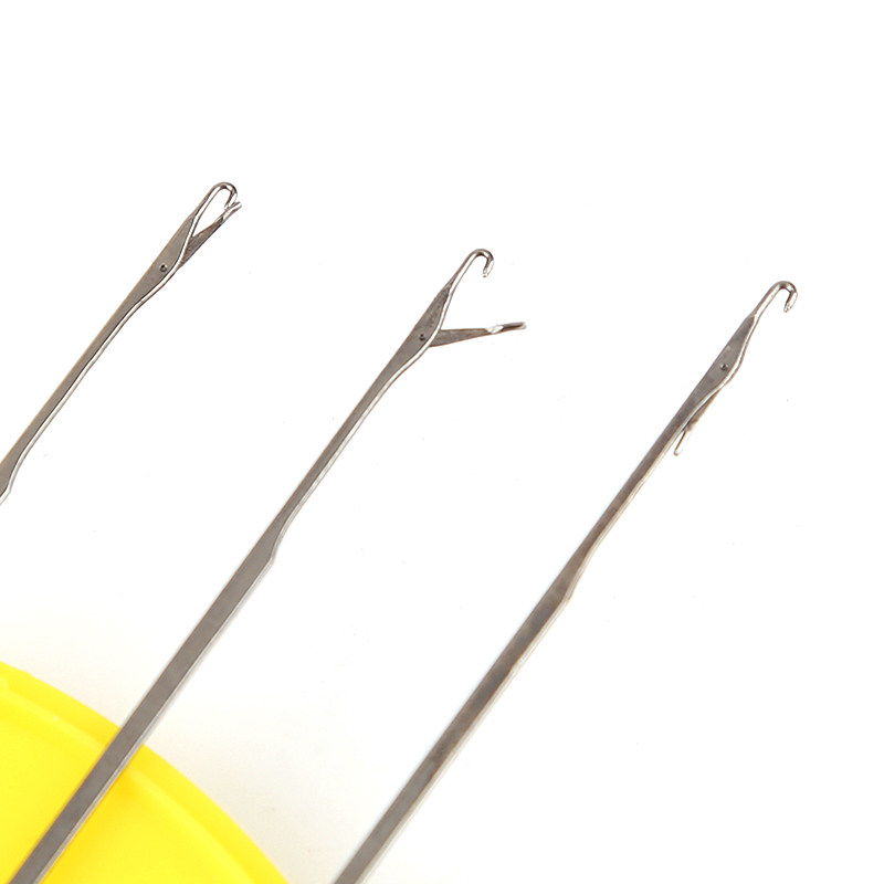 穿珠工具 佛珠三通钩针 穿线针长针串珠子神器专用勾针穿手链穿针