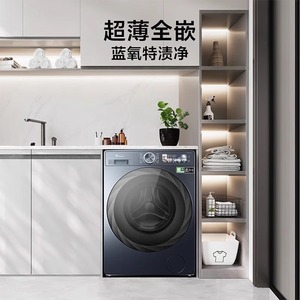 小天鹅蓝氧洗衣机TG100MS09LZ本色系列滚筒10kg