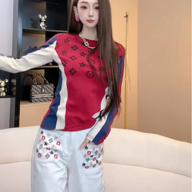 长袖小众修身洋气加绒