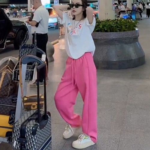 短袖中长款休闲宽松慵懒百搭