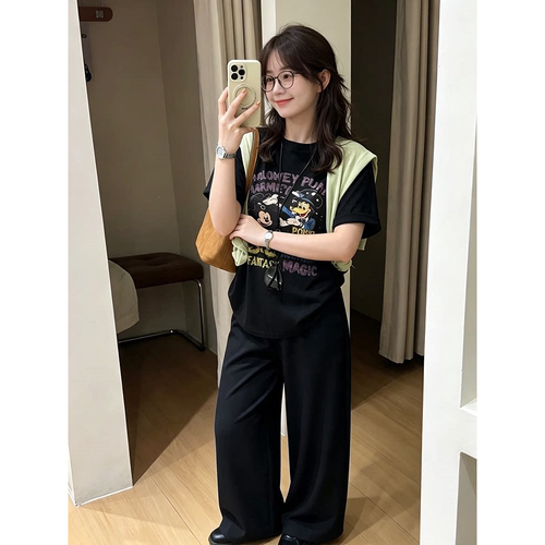 韩国东大门休闲短袖t恤女2