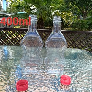 花椒油瓶子食品级塑料瓶空瓶带盖子储物瓶透明橄榄油瓶500ml400ml