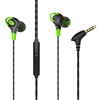 headset Lug type Bass Wired headset Ear mobile phone currency 3.mm Plug Curved