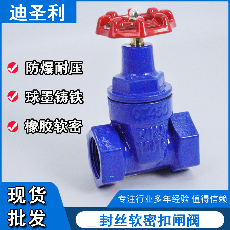 铸铁软密封闸阀Z15X-16Q