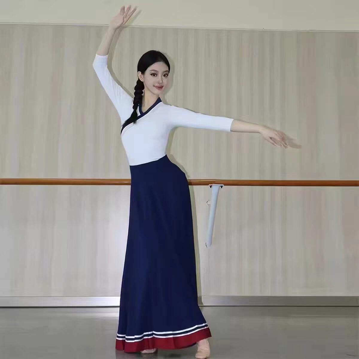 民大A字版藏舞裙垂感好厂家批发