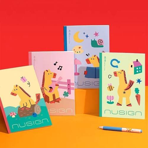 得力马年限定纽赛无线装订本