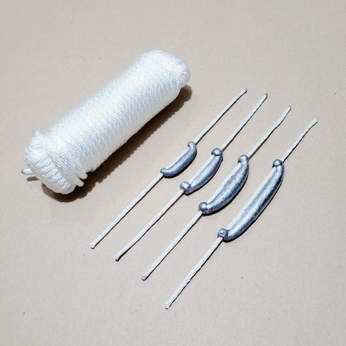 撒网底纲绳绑坠绳编织绳大力马底绳手抛网渔网底纲绳强拉力耐磨绳