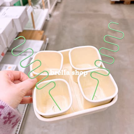 IKEA宜家代购 多夫利普盆栽套件 迷你温室花卉植物培育保护罩菜苗