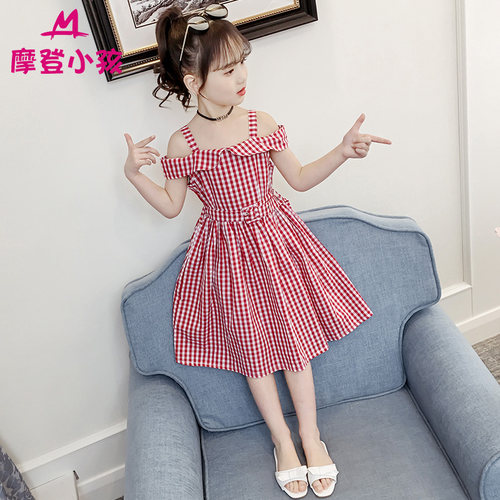 女童连衣裙2021新款夏装中大童
