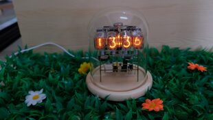 in12辉光管时钟辉光管 前苏联复古时钟 搭棚时钟手工搭棚时钟套件