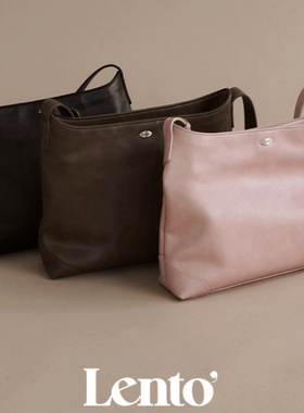 Slowand韩国官网女装代购23秋推荐LENTO简约优雅百搭实用单肩包