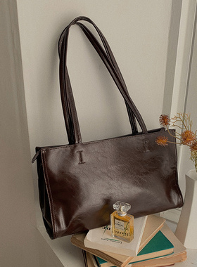 Slowand韩国官网女装代购23冬推荐款简单大方气质百搭女士单肩包