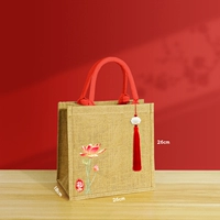 02 красная+подвесная борода+красный лотос-пасс 26*26*18