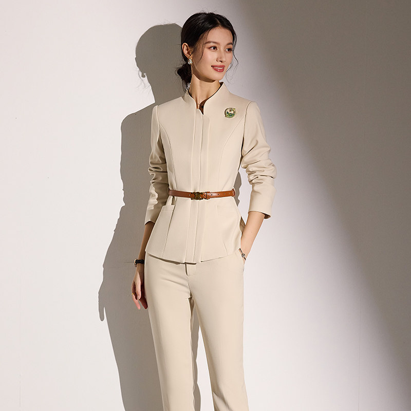 美容院工作服女工装套装2025新款