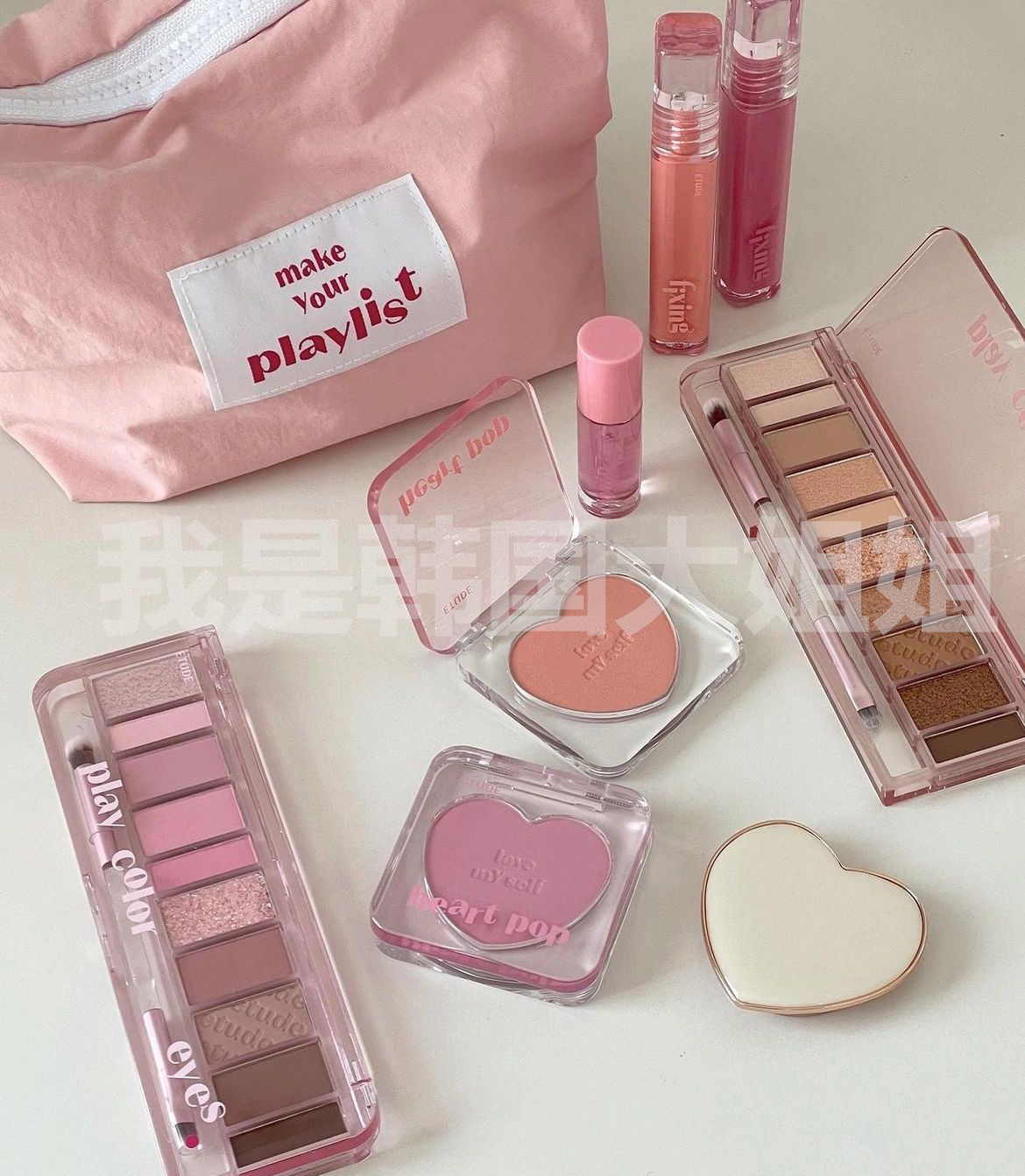 ETUDEHOUSE新品单色腮红十色