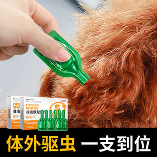 狗狗驱虫药宠物体外驱虫泰迪比熊小型犬除跳蚤虱子非泼罗尼滴剂