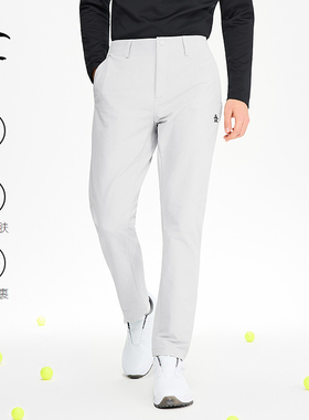 【回弹】Munsingwear万星威高尔夫冬季男士休闲运动长裤小脚裤