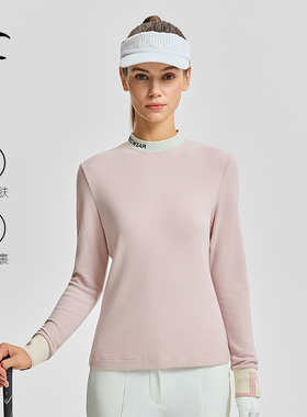 【舒适】Munsingwear万星威休闲秋冬女士半高领长袖保暖打底衫T恤