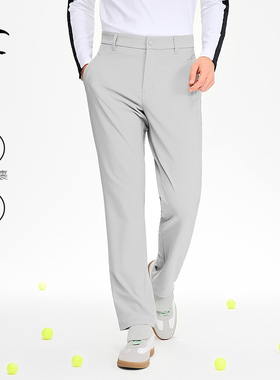 【定制面料】Munsingwear万星威高尔夫秋冬男士休闲运动锥形长裤