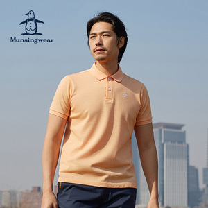 MUNSINGWEAR/万星威高尔夫服装男T恤夏季新款短袖polo衫