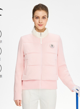 【衍缝设计】Munsingwear万星威高尔夫冬季女士保暖外套羽绒服